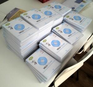 VALO-CD disks ready for shipping