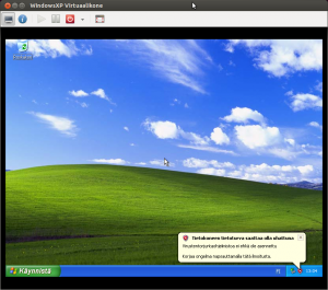 Windows XP in virt-manager with KVM backend