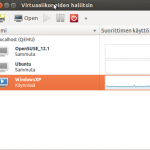 Virt-Manager main screen